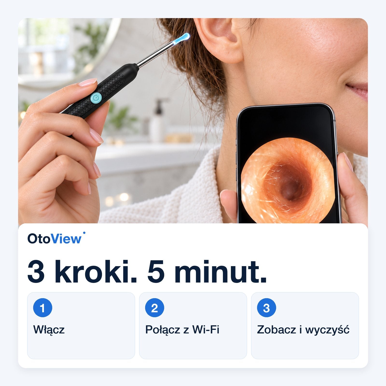 3 kroki. 5 minut.